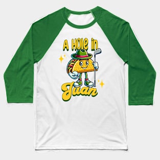 Funny Golfers Golfing Taco Baseball T-Shirt